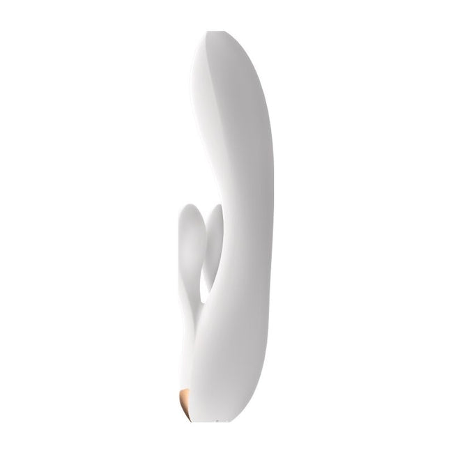 Satisfyer Double Flex App Rabbit Vibrator - White