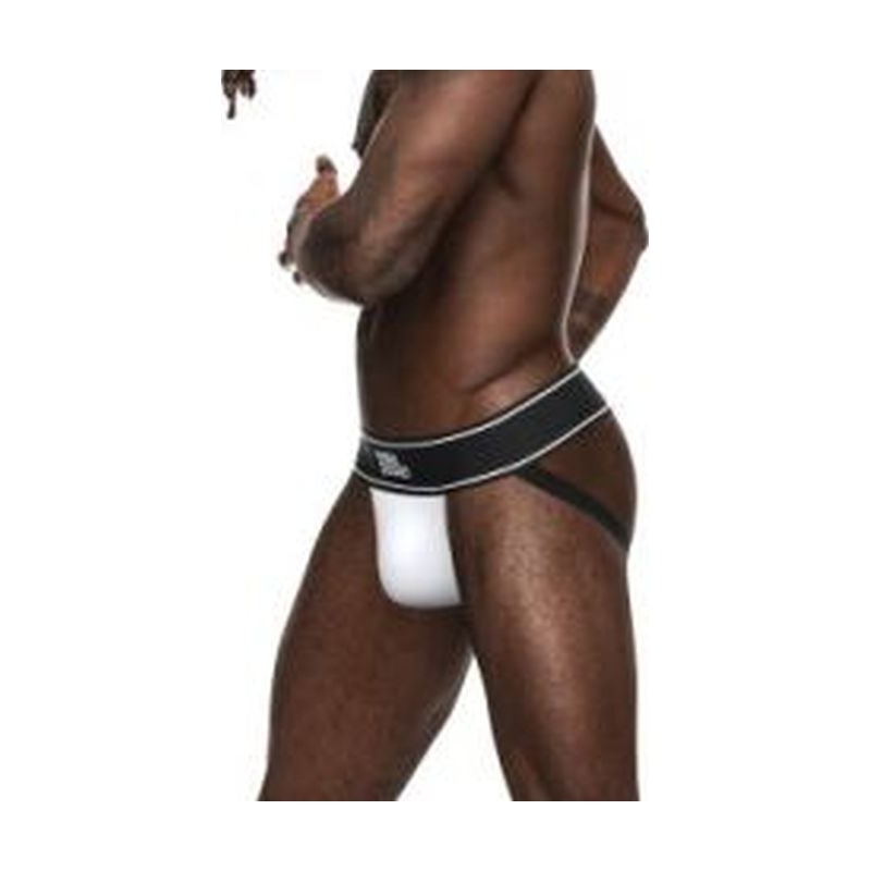 Male Power Modal Rib Jock White - 2 sizes