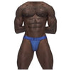 Male Power Sexagon Strappy Ring Jock Blue - 2 sizes