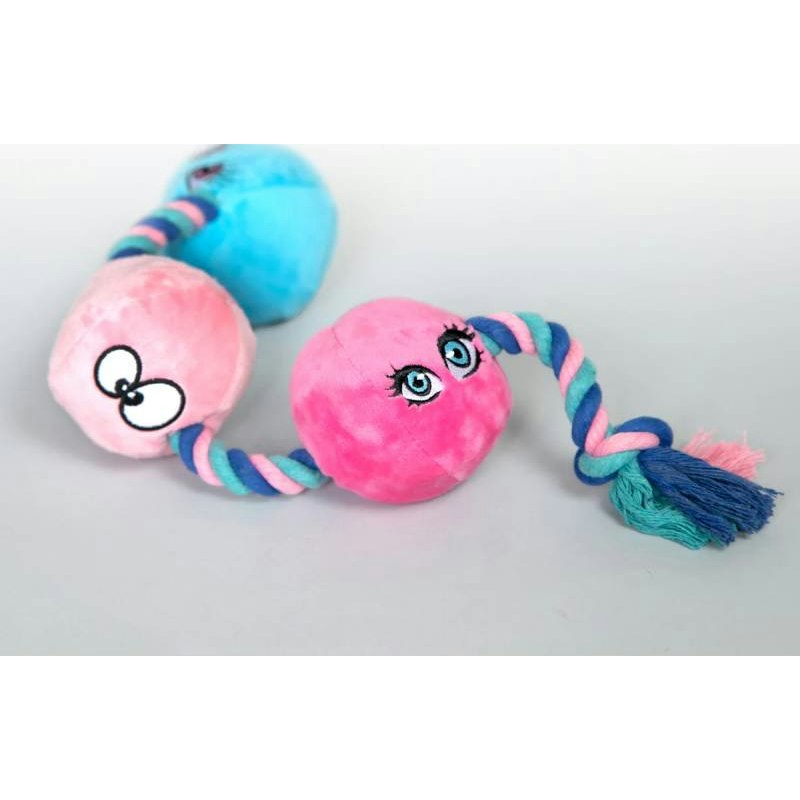 Scruffy Pet Toys Tug Buttons Anal Balls