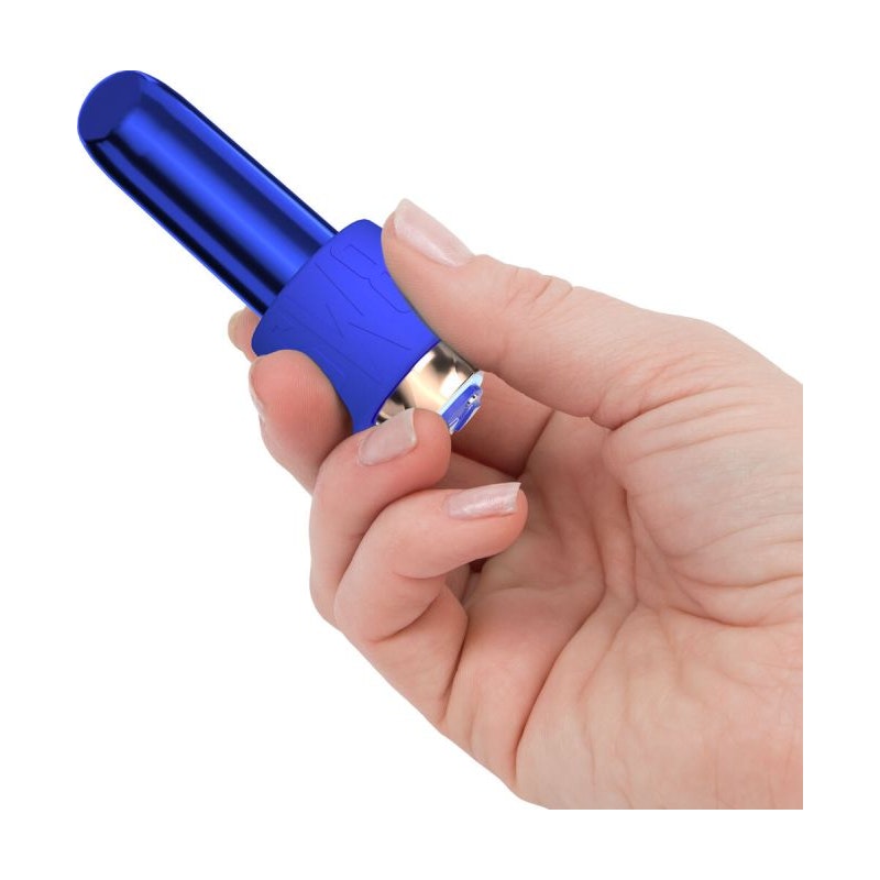Maximum Comfy Cuff Rechargeable Bullet - Blue