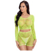 Leaf It To Me Short Set Green - 2 sizes 2 colours
