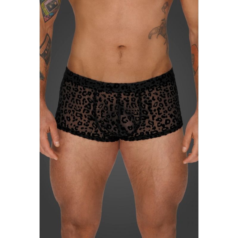 Leopard Flock Short Shorts  - 4 sizes
