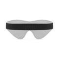 Faux Leather Blindfold Black