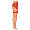 S814 Stockings Red - S/M
