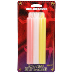 Japanese Drip Candles - 3 pk pastel colours