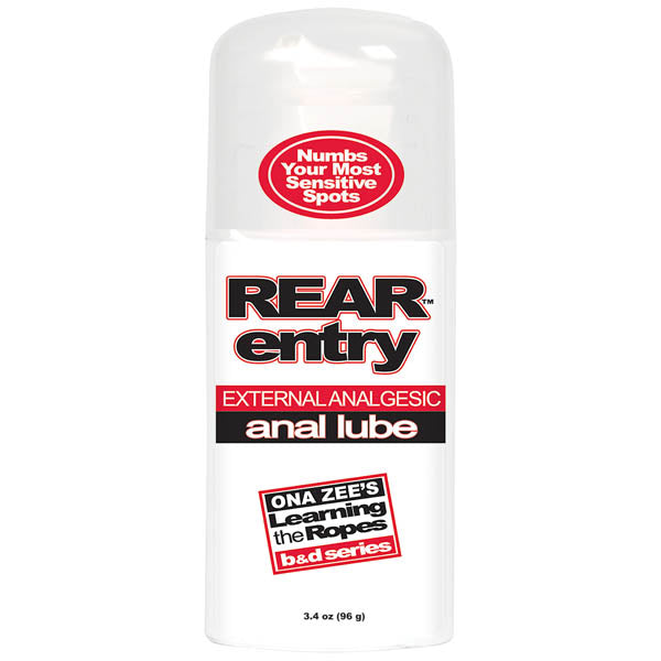 Ona Zee's Rear Entry Anal Numbing Lube - 100 gr