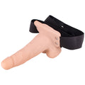 6'' Vibrating Hollow Strap-On