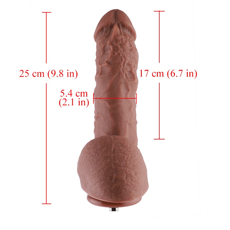 Hismith HSA24 Large Dildo with Big Balls 25cm
