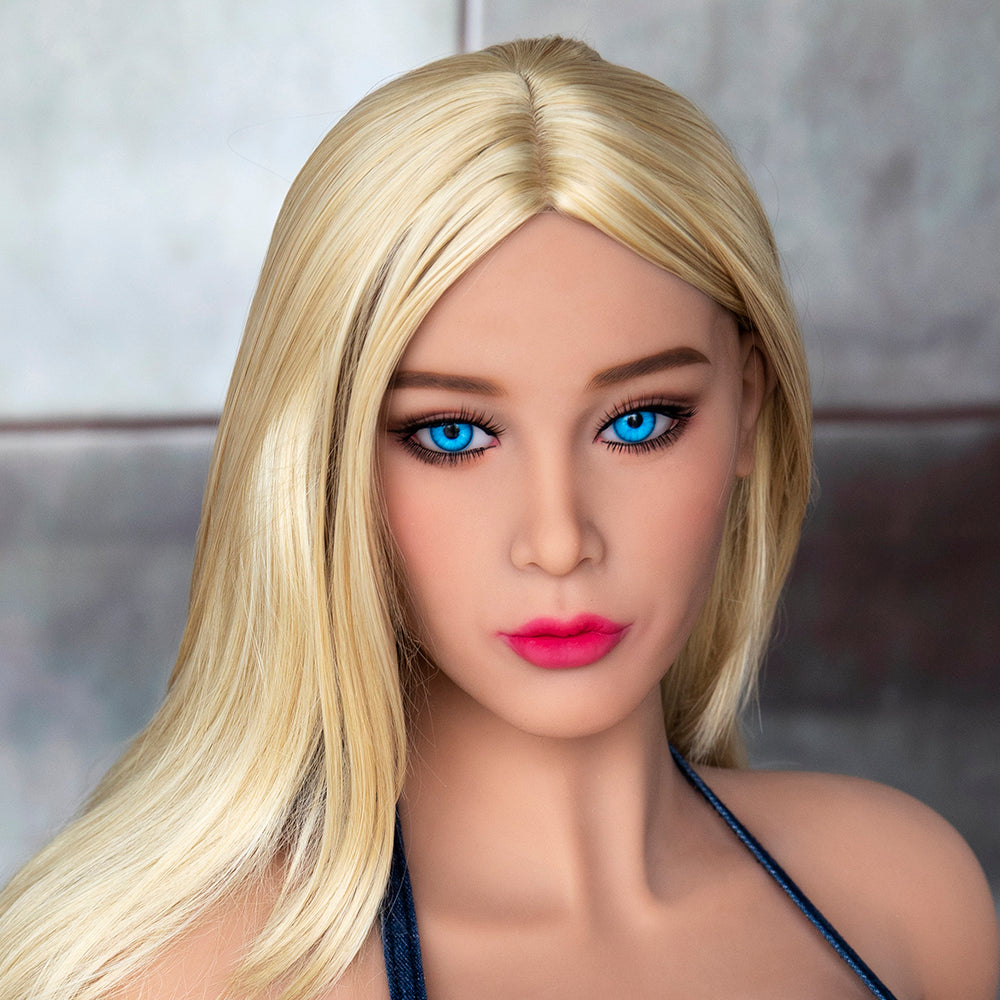 Helen 165cm tall Blonde sex doll with light tan skin B86 x W60 x H93