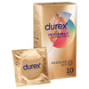 Durex Invisible Ultra Thin Feel Condoms - 10 pk