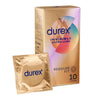 Durex Invisible Extra Lube Condoms - 10 pk