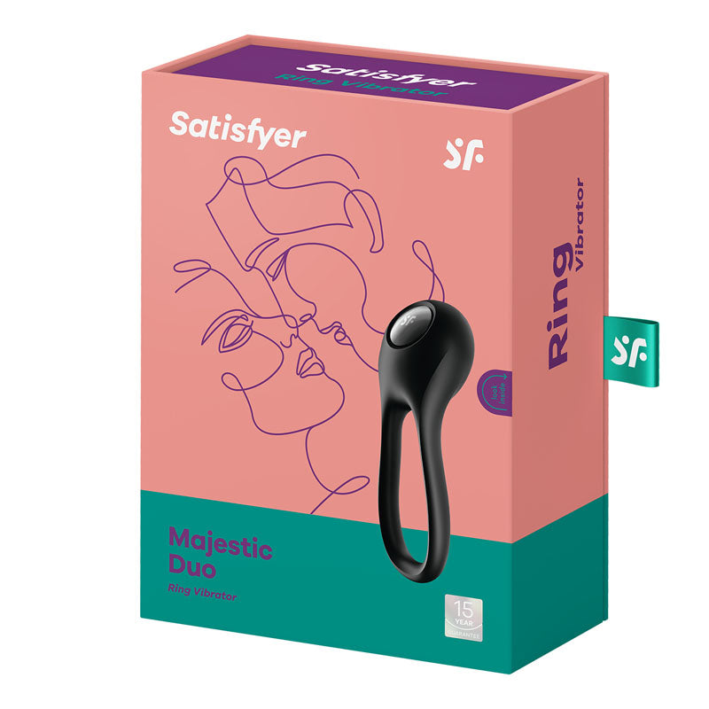 Satisfyer Majestic Duo -  USB Rechargeable Cock Ring