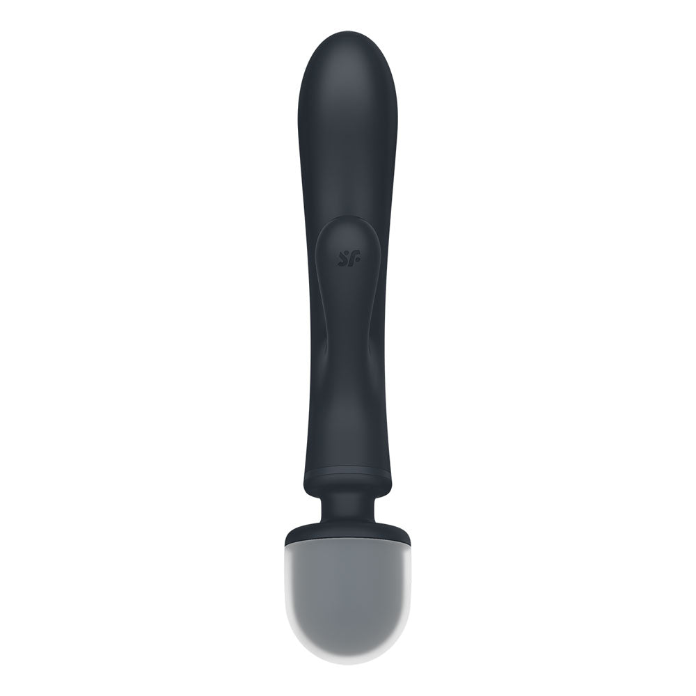 Satisfyer Triple Lover Multi Use Vibrator - Black