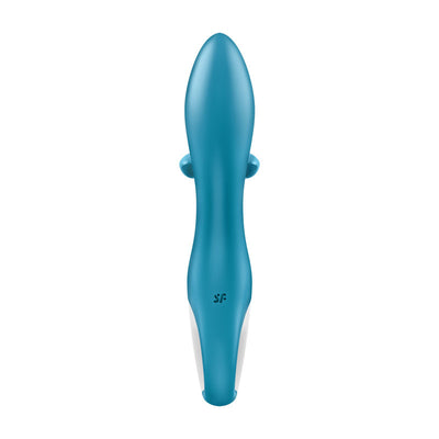 Satisfyer Embrace Me - Turquoise USB Rechargeable Rabbit Vibrator