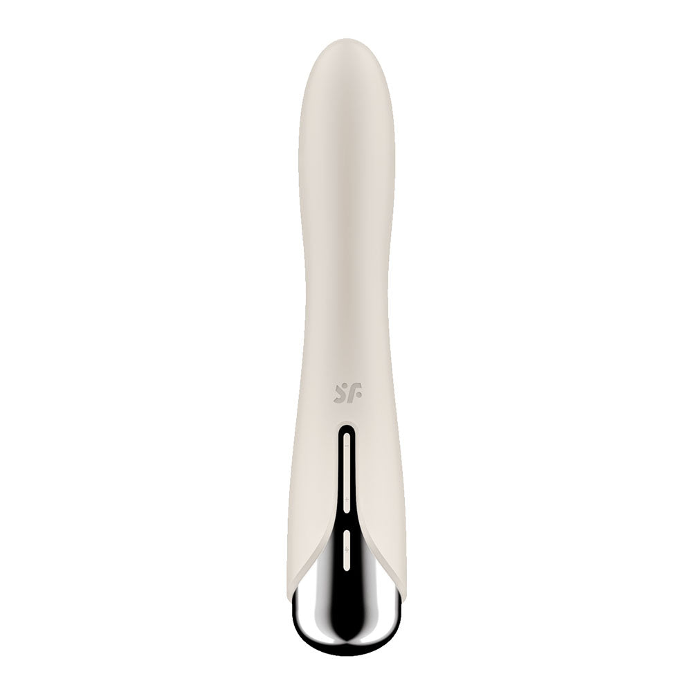 Satisfyer Spinning Vibe 1 Rotating Shaft Vibrator - Beige