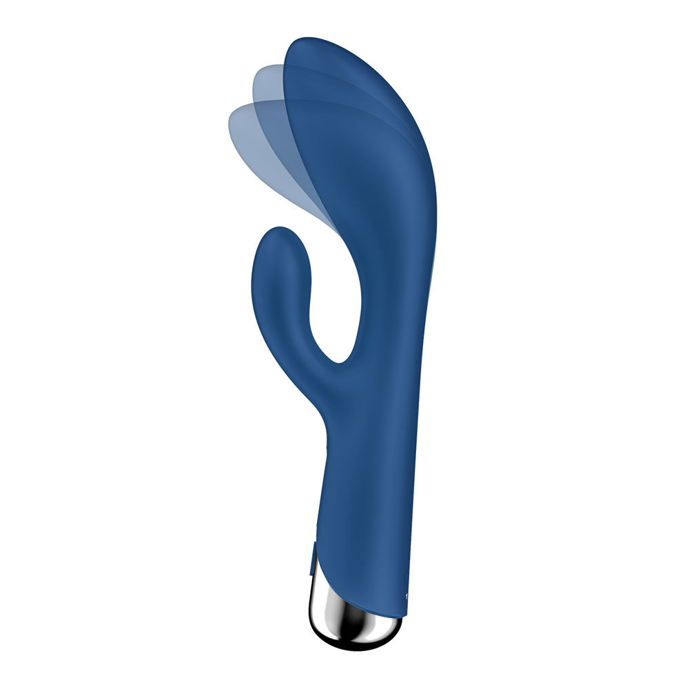 Satisfyer Spinning Rabbit 1 Rotating Shaft Vibrator - Blue