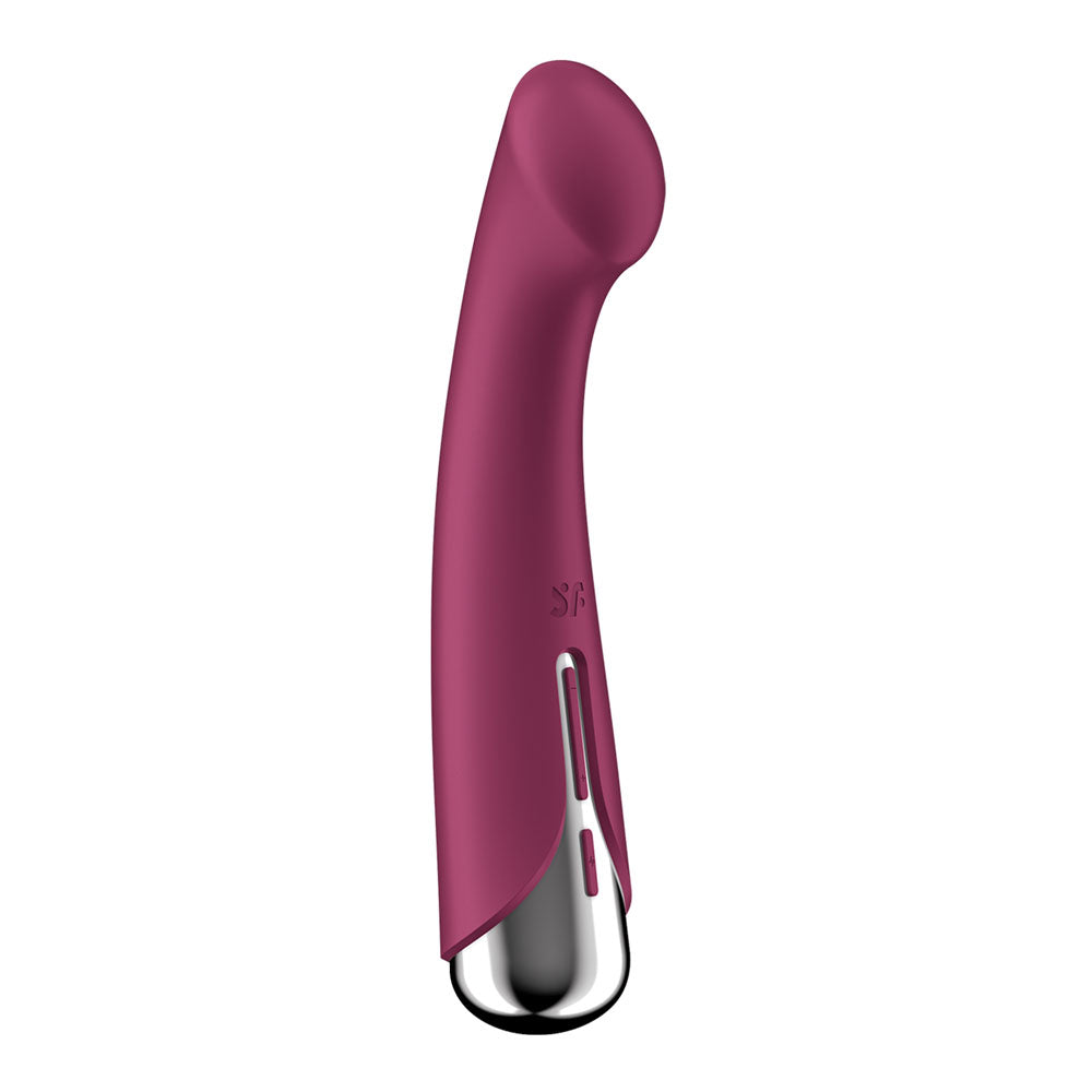 Satisfyer Spinning G-Spot 1 Rotating Shaft Vibrator - Red
