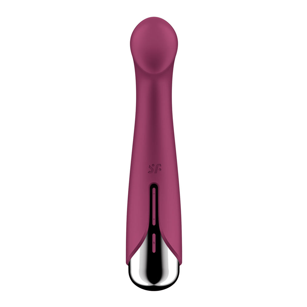 Satisfyer Spinning G-Spot 1 Rotating Shaft Vibrator - Red