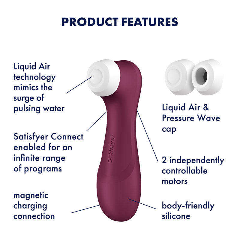 Satisfyer Pro 2 Generation 3 Air Pulse Vibe with App Control