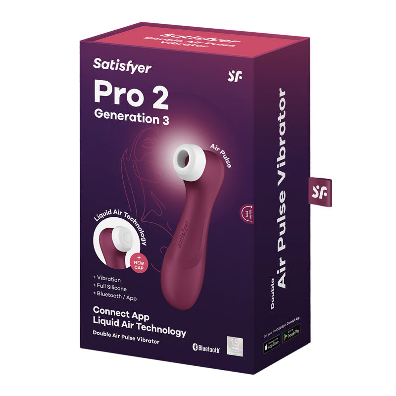 Satisfyer Pro 2 Generation 3 Air Pulse Vibe with App Control