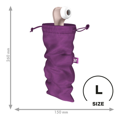Satisfyer Treasure Sex Toy Bag Large - Purple