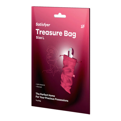 Satisfyer Treasure Sex Toy Bag Large - Pink
