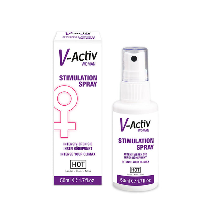 HOT V-activ Stimulation Enhancer Spray for Women - 50 ml