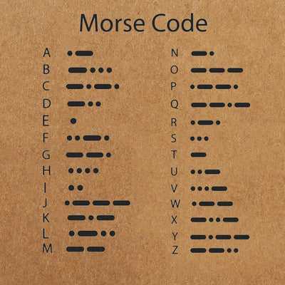 Morse Code Bracelets for Men or Women FUCK OFF and more
