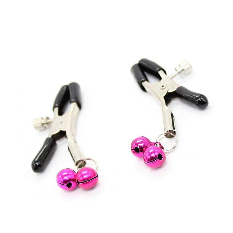 Nipple clamps in a range of colours