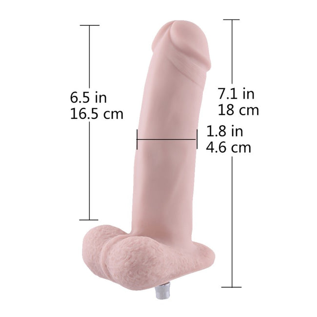 Hismith HSA13 Anal & Vaginal Dildo 18cm