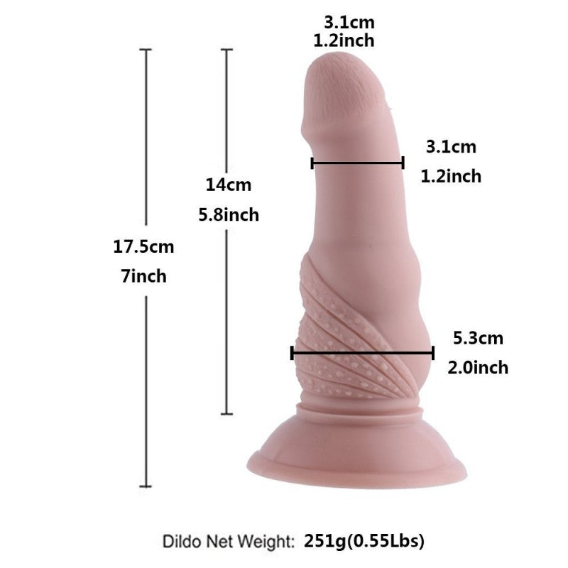 Hismith HSA05 Tapered Anal Dildo 17.5cm