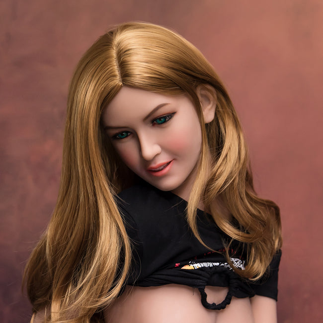 May 155cm tall L. Brunette sex doll with medium skin B63 x W40 x H76