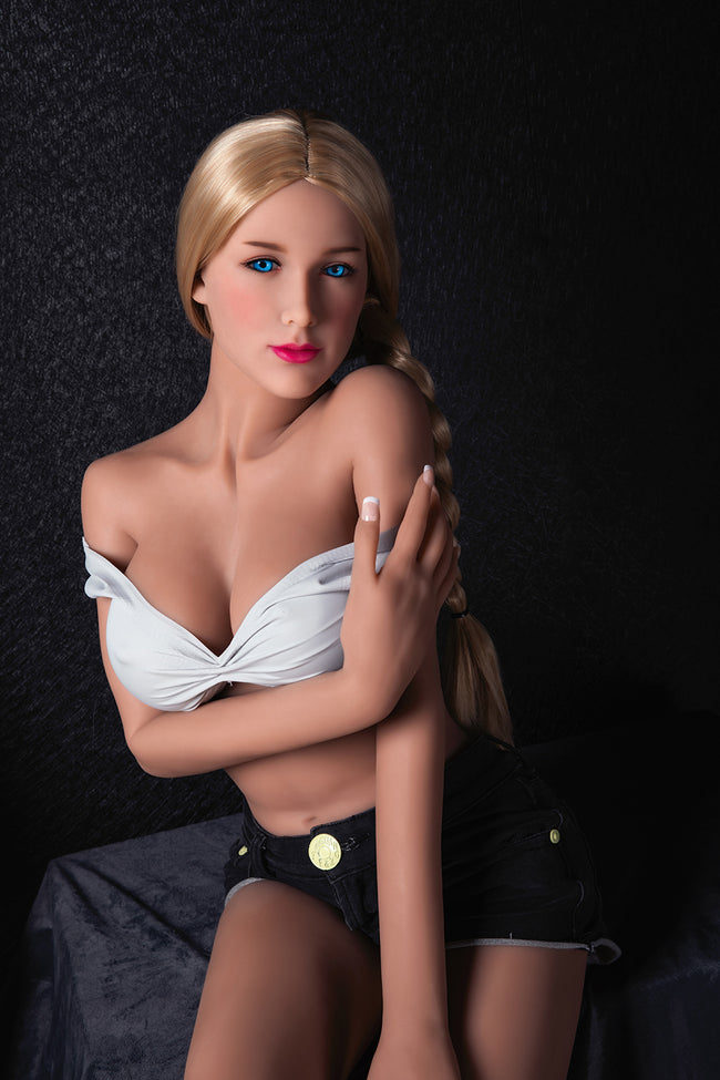Kimberley 166cm tall Blonde sex doll with medium skin B80 x W53 x H83