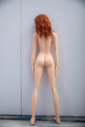 Lucy 157cm tall Redhead sex doll with pale skin tone B67 x W48 x H77cm