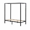 Steel Four Post bed frame - Single