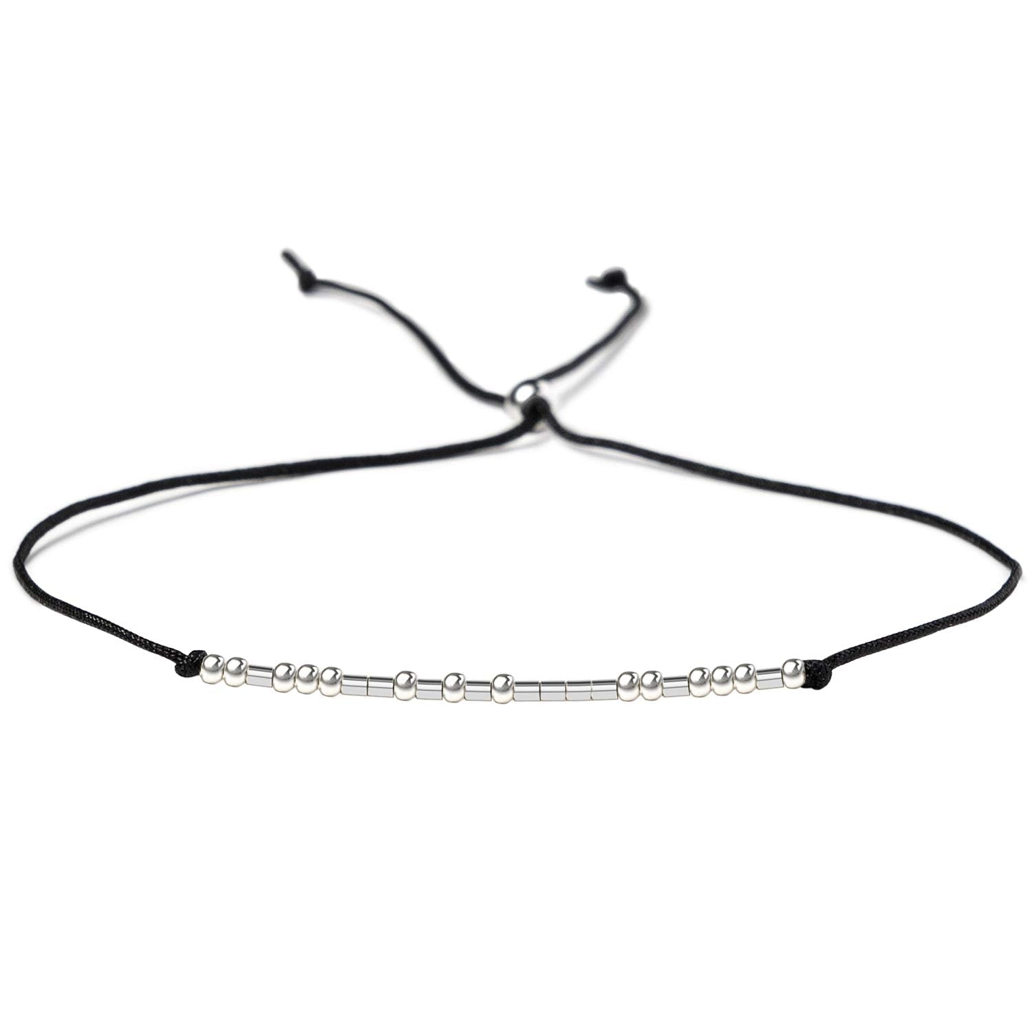 Morse Code Bracelets for Men or Women FUCK OFF and more