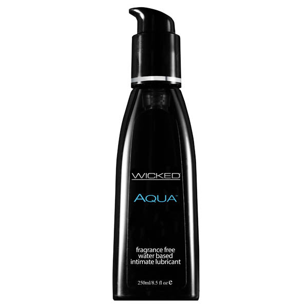 Wicked Aqua Fragrance Free Water Based Lube 250ml