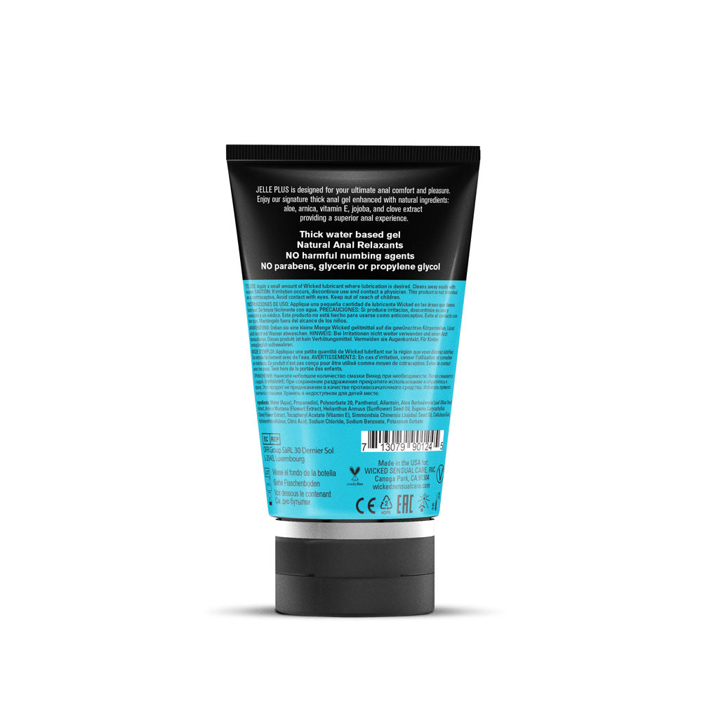 Wicked Jelle Plus - Relaxing Anal Lube 120ml