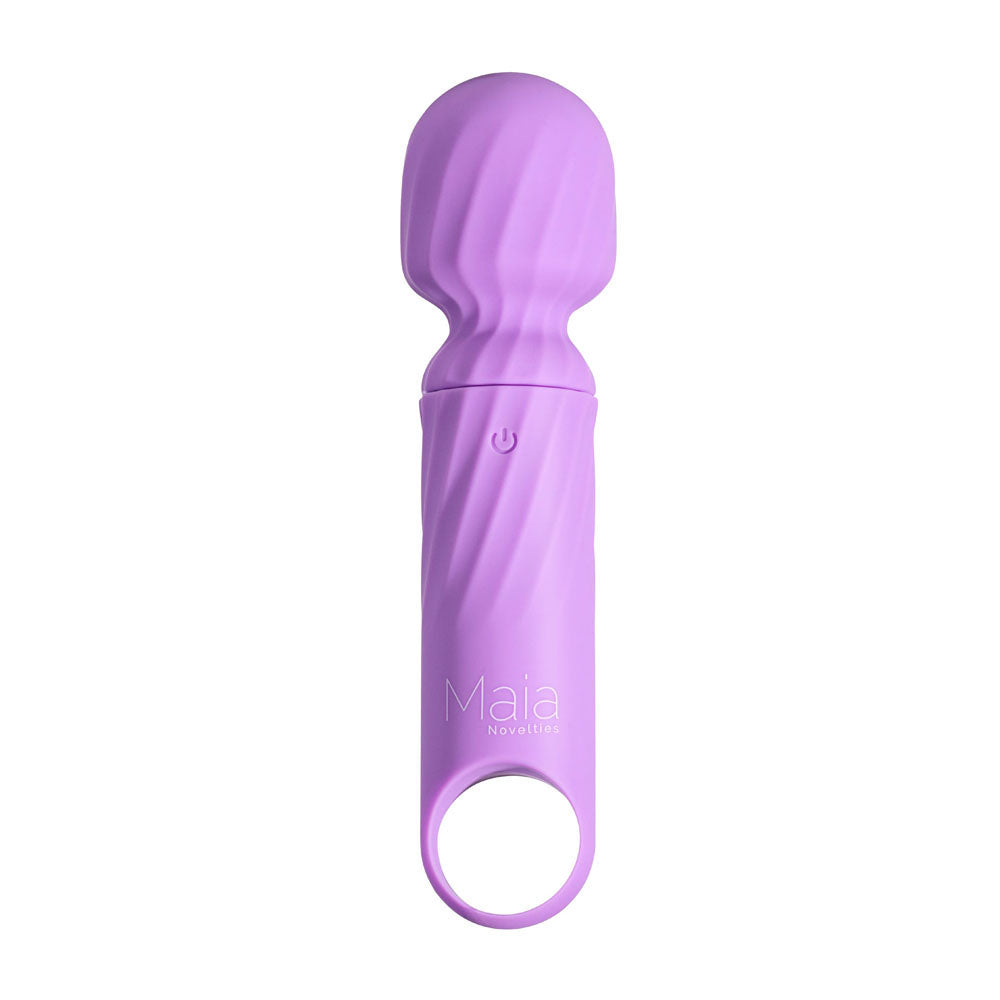 Maia DOLLY Mini Wand Vibrator - Purple