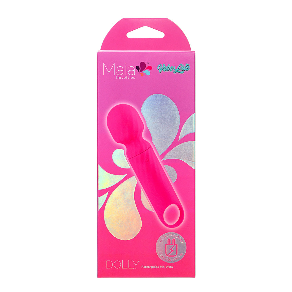 Maia DOLLY Mini Wand Vibrator - Pink