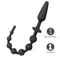 Maia SORRA Anal Beads with Plug - 30cm Black