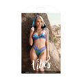 VIBES PLUR Bralette with Removeable Hood & Panty . M/L