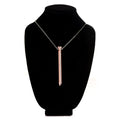 Charmed 7X Vibrating Necklace -  11 cm USB Rechargeable Vibrating Necklace