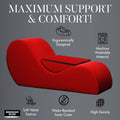 Bedroom Bliss Tantra Sex Sofa - RED