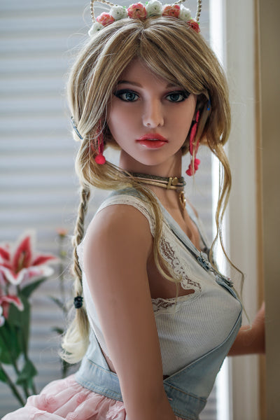 Raven 161cm tall Blonde sex doll with Light Tan skin tone B83 x W59 x H82cm