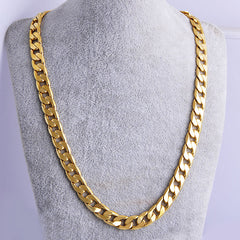 Necklace men Cuban long necklace Unisex Jewellery