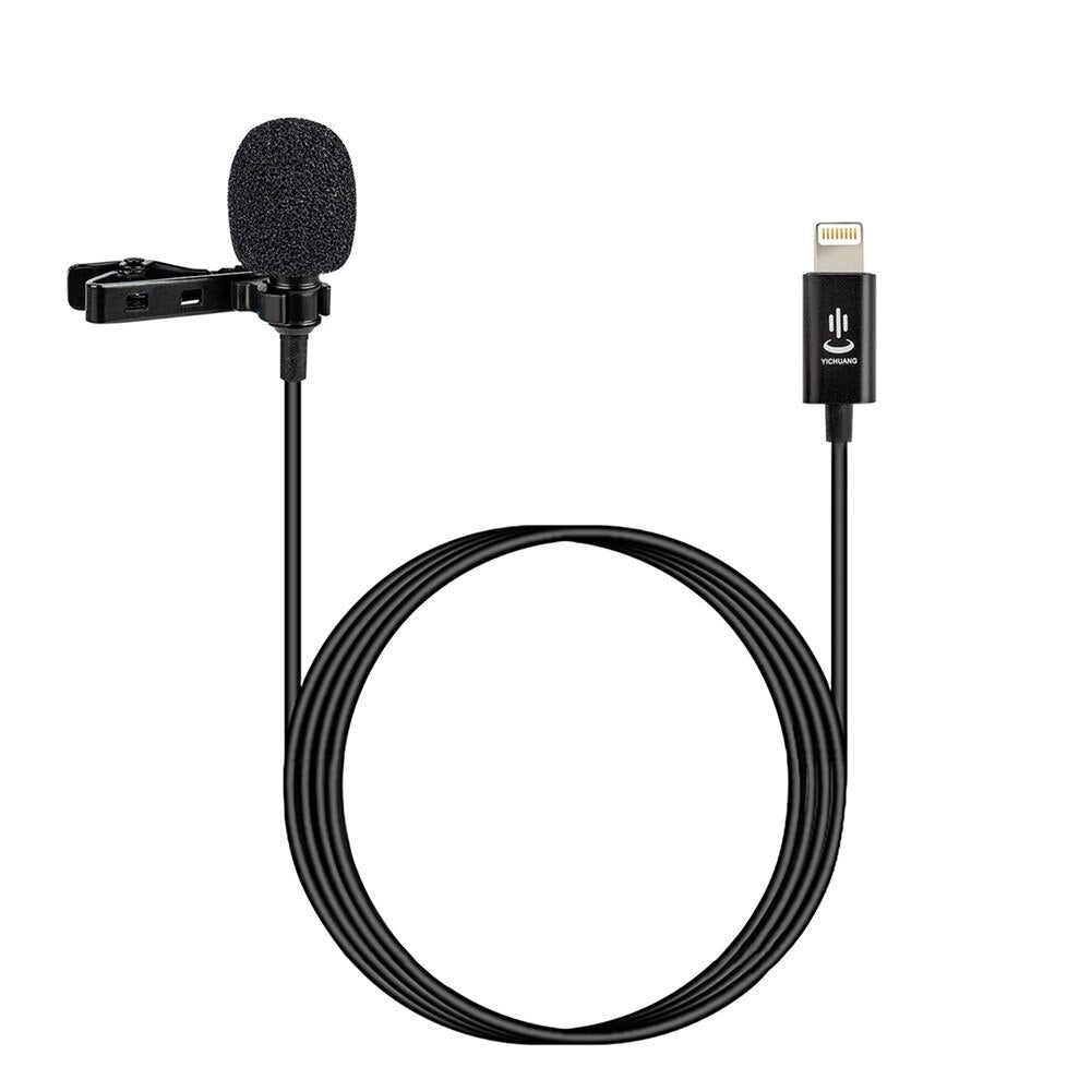 YC-LM10 II 1.5m Condenser Microphone for iPhone & iPad