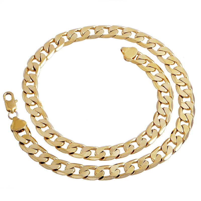 Necklace men Cuban long necklace Unisex Jewellery