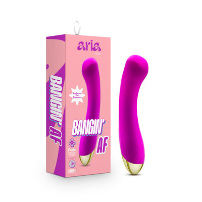Aria Bangin' AF -  18.4 cm USB Rechargeable Vibrator